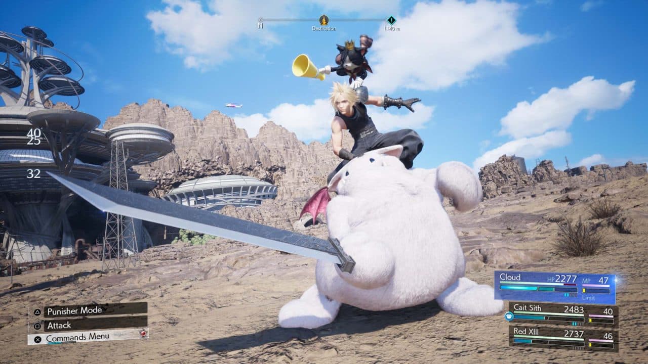Screenshot retirado do jogo Final Fantasy 7 Rebirth